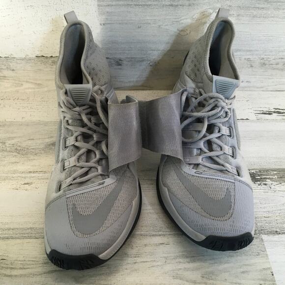 Nike X Fragment Design Zoom Hyperrev 2016 Grey Wolf Navy Blue Mens 12 Sneaker - Picture 9 of 10